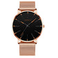 Geneva Couple Mesh Belt Non-mechanical Watch